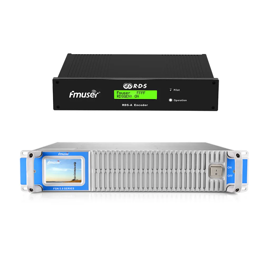 FMUSER FMT-350W 300W 350watts FM Broadcasting Transmitter + RDS Encoder For Radio Station
FMUSER FMT-350W 300W 350watts FM Broadcasting Transmitter + RDS Encoder For Radio Station