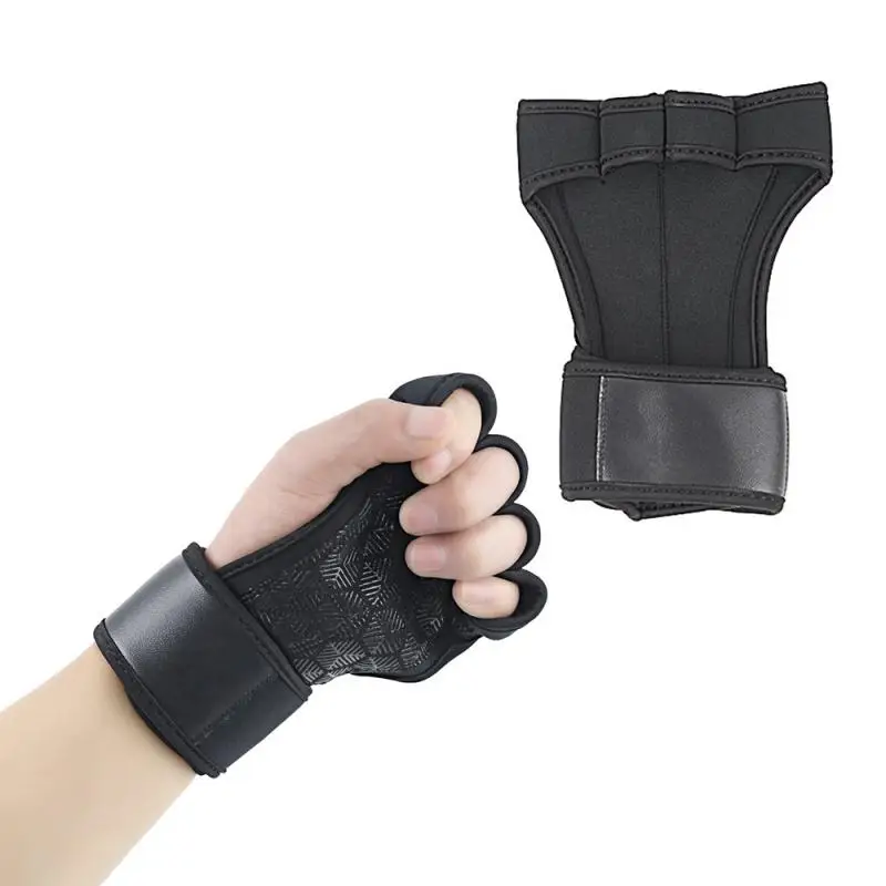 1Pair Anti-slip Half Finger Sports Fitness Bracers Fitness Protect Pull-up Grip Band Anti-skid Dumbbell Sports Wrist Protection
1Pair Anti-slip Half Finger Sports Fitness Bracers Fitness Protect Pull-up Grip Band Anti-skid Dumbbell Sports Wrist Protection