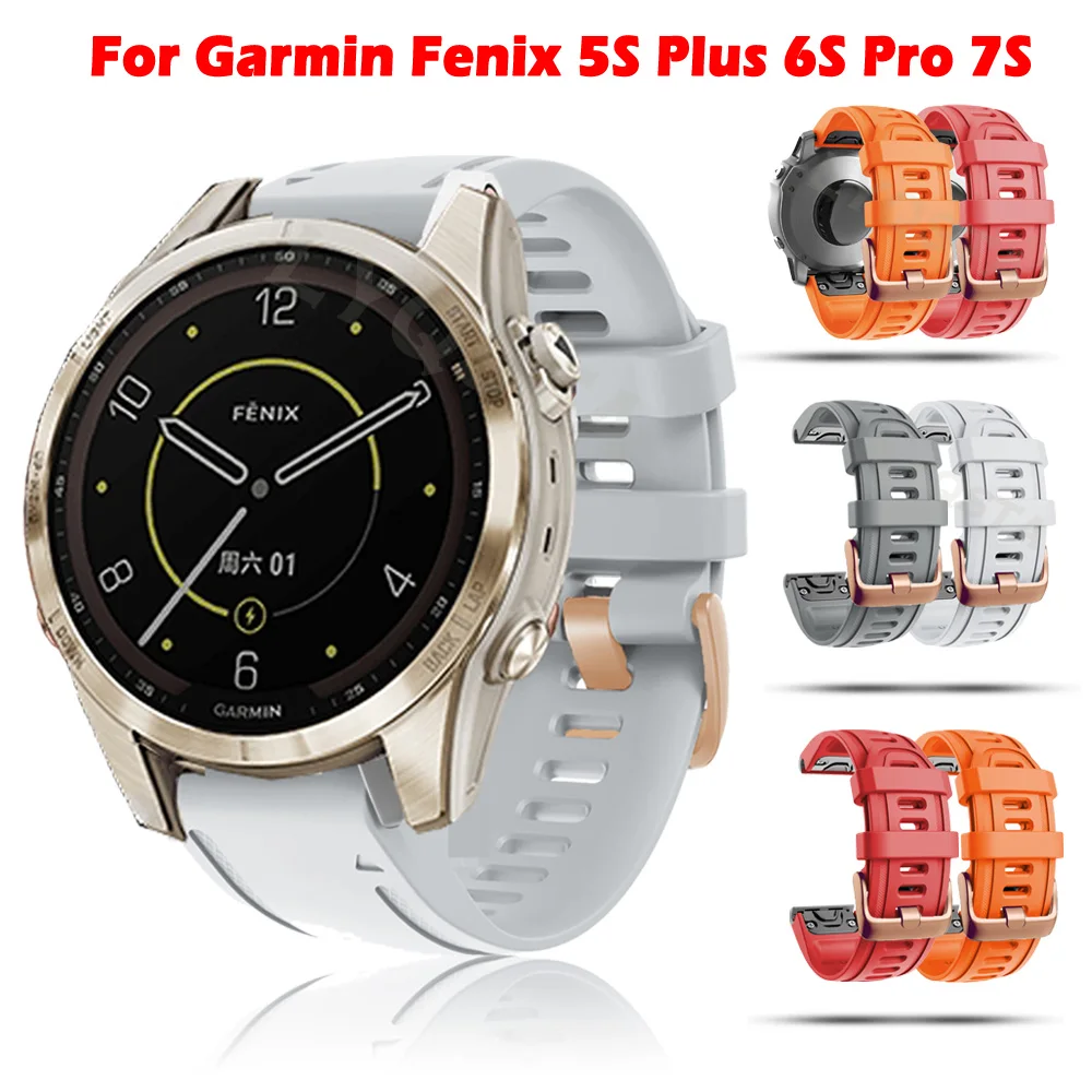 Браслет на запястье для Garmin Fenix 5S Plus, быстросъемный ремешок для смарт-часов Fenix 6S Pro 7S, легко устанавливается, 20 мм
Браслет на запястье для Garmin Fenix 5S Plus, быстросъемный ремешок для смарт-часов Fenix 6S Pro 7S, легко устанавливается, 20 мм