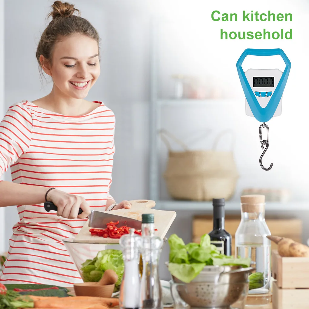 Digital Hand Held 50g-20kg Fish Hook Hanging Scale Electronic Weighting Luggage Scale LED Display Electronic Weight Scale
Digital Hand Held 50g-20kg Fish Hook Hanging Scale Electronic Weighting Luggage Scale LED Display Electronic Weight Scale