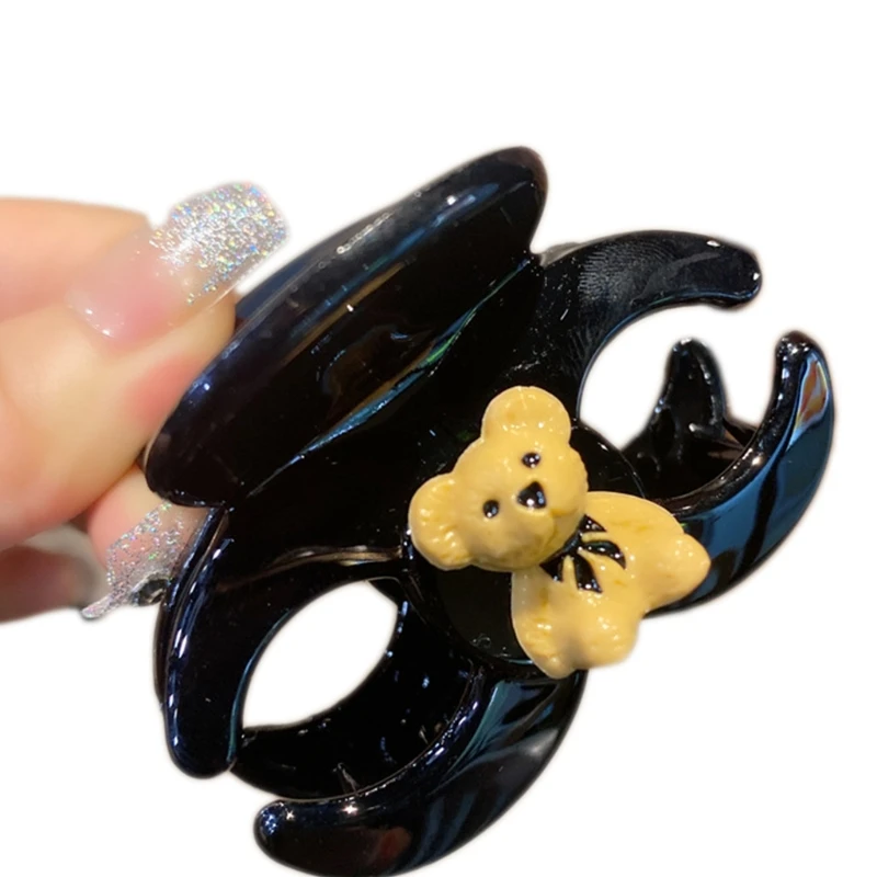 Cartoon Bear Hair Clip for Women Plastic Durable Catch Barrettes Lovely Hair Jaw Clip Non-Slip Fashion Accessories
Cartoon Bear Hair Clip for Women Plastic Durable Catch Barrettes Lovely Hair Jaw Clip Non-Slip Fashion Accessories