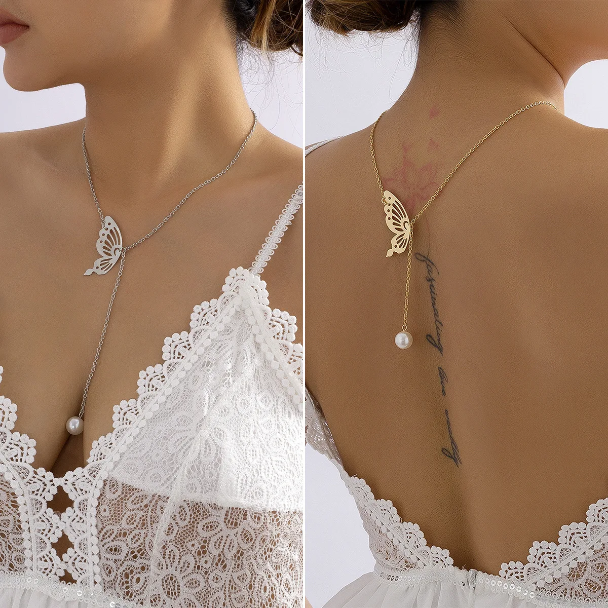 NEW Creative Hollow Imitation Pearl Butterfly Necklace for Women Cute/Romantic Fairy Choker Fashion Girls Jewelry Gift
NEW Creative Hollow Imitation Pearl Butterfly Necklace for Women Cute/Romantic Fairy Choker Fashion Girls Jewelry Gift