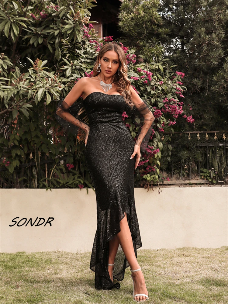 Evening Dress Trumpet Maxi Dress for Women 2022 Vintage Party Night Strapless Summer Dress Women
Evening Dress Trumpet Maxi Dress for Women 2022 Vintage Party Night Strapless Summer Dress Women