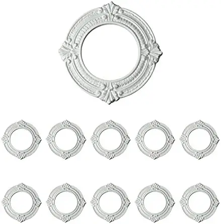 Supply Manufacturing Recessed Lighting Trim 10 in. Wide White Polyurethane Ornate Recessed Ceiling Light Trims Pack of 10 Room d
Supply Manufacturing Recessed Lighting Trim 10 in. Wide White Polyurethane Ornate Recessed Ceiling Light Trims Pack of 10 Room d
