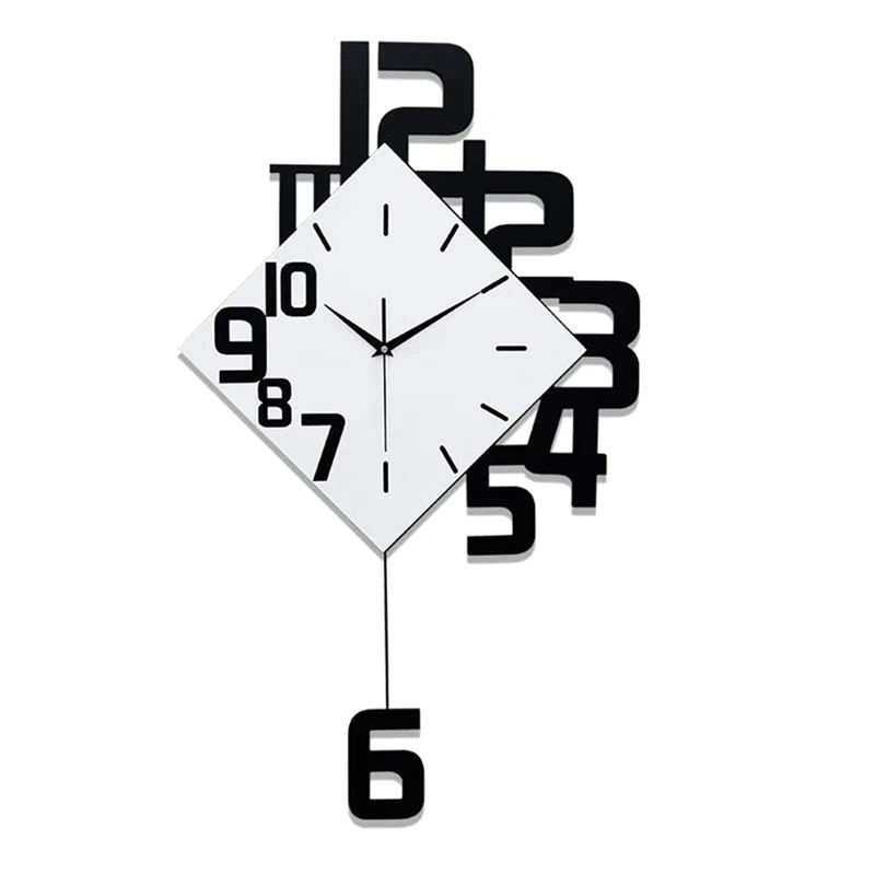 Large Wall Clocks For Living Room Decor Silent Pendulum Wall Clocks Battery Operated Non-Ticking For Home Decorative
Large Wall Clocks For Living Room Decor Silent Pendulum Wall Clocks Battery Operated Non-Ticking For Home Decorative