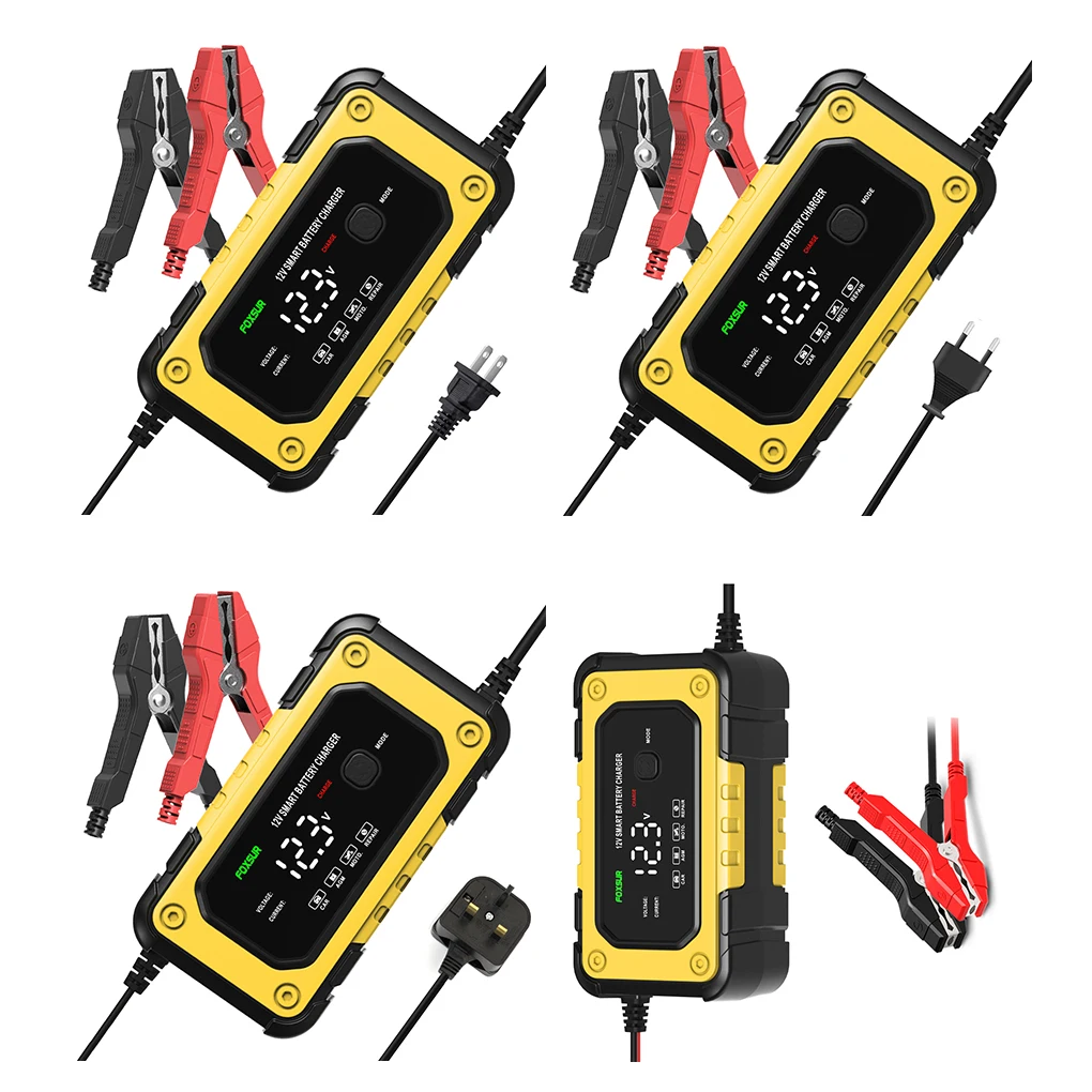 Car Battery Charging Microprocessor Controlled Short Circuit Protection Overheat Battery Charge LCD For Charging AGM
Car Battery Charging Microprocessor Controlled Short Circuit Protection Overheat Battery Charge LCD For Charging AGM