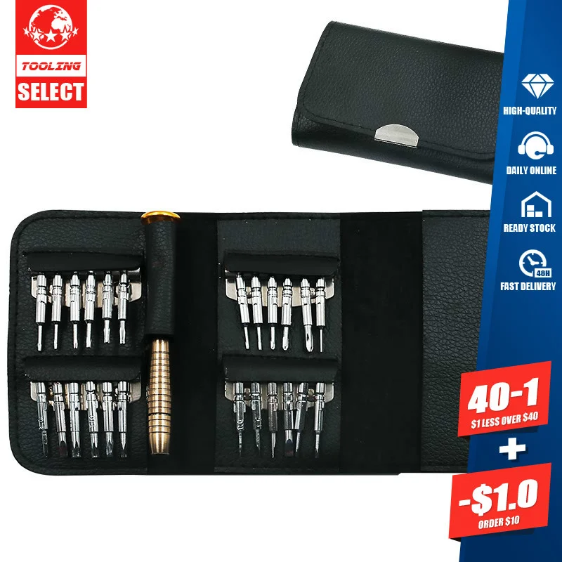 25 в 1 Прецизионная отвертка Torx, набор прецизионных ручных отверток для мобильных телефонов, биты для отвертки
25 в 1 Прецизионная отвертка Torx, набор прецизионных ручных отверток для мобильных телефонов, биты для отвертки
