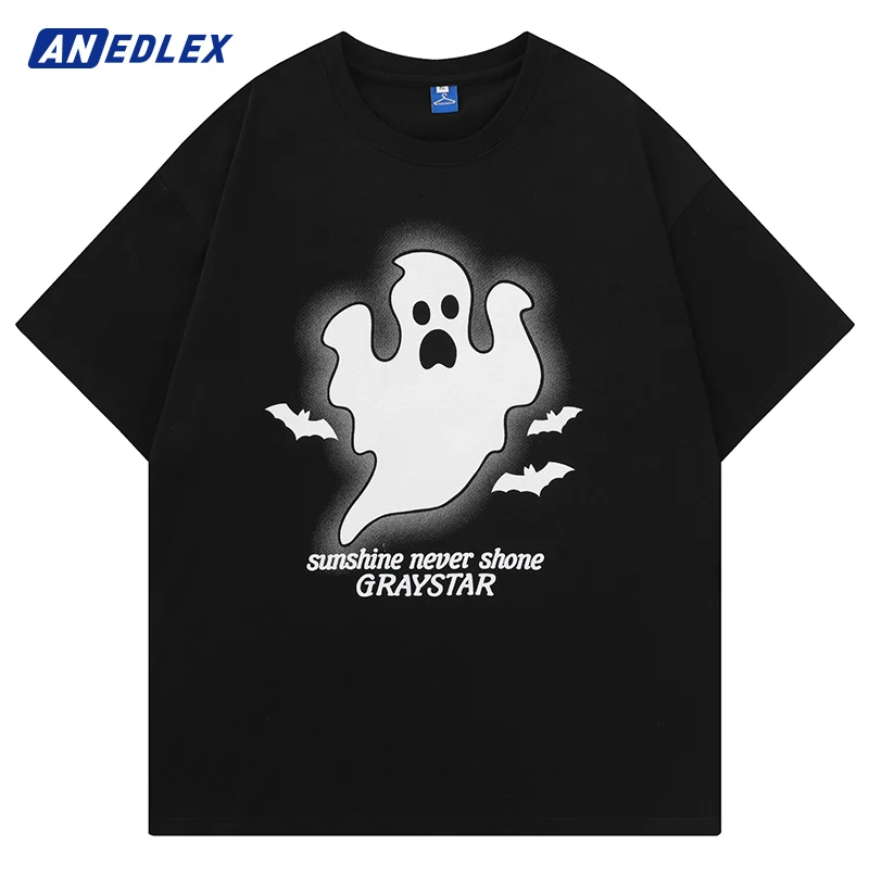 Men Tshirt Streetwear Cartoon Cute Ghost Graphic T-Shirt 2023 Summer Harajuku T Shirt Cotton Soft Tops Tees Black Hip Hop Unisex
Men Tshirt Streetwear Cartoon Cute Ghost Graphic T-Shirt 2023 Summer Harajuku T Shirt Cotton Soft Tops Tees Black Hip Hop Unisex