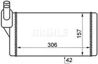 

Нагревательный радиатор для радиатора AH47000S TRANS TER T4 96/03