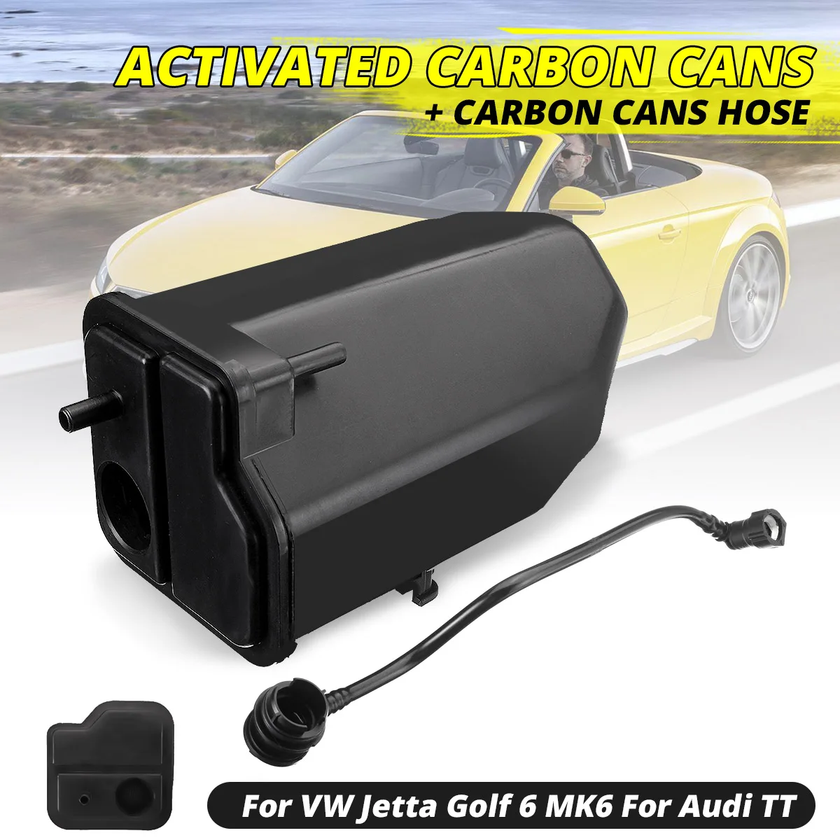 For VW Jetta Golf 6 MK6 Audi TT Car Activated Carbon Charcoal Canister Cans & Hose 1K0201801E
For VW Jetta Golf 6 MK6 Audi TT Car Activated Carbon Charcoal Canister Cans & Hose 1K0201801E