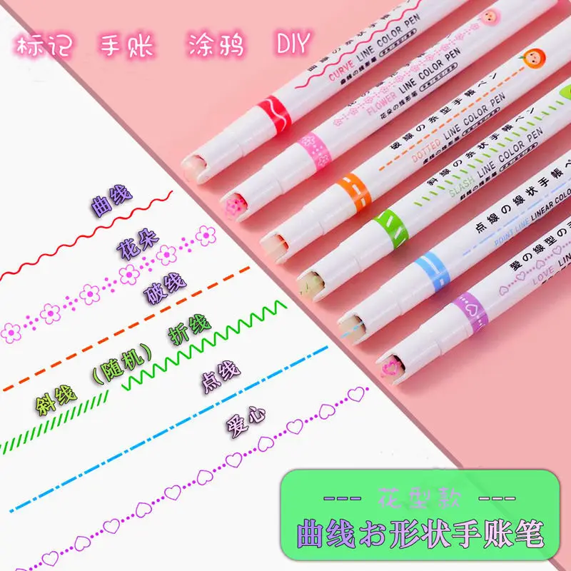 Curve Pen Fluorescence Marker Pen Fine Waves Line Type Student Color Handwritten Newspaper Notes Hand Account Colored Pen
Curve Pen Fluorescence Marker Pen Fine Waves Line Type Student Color Handwritten Newspaper Notes Hand Account Colored Pen