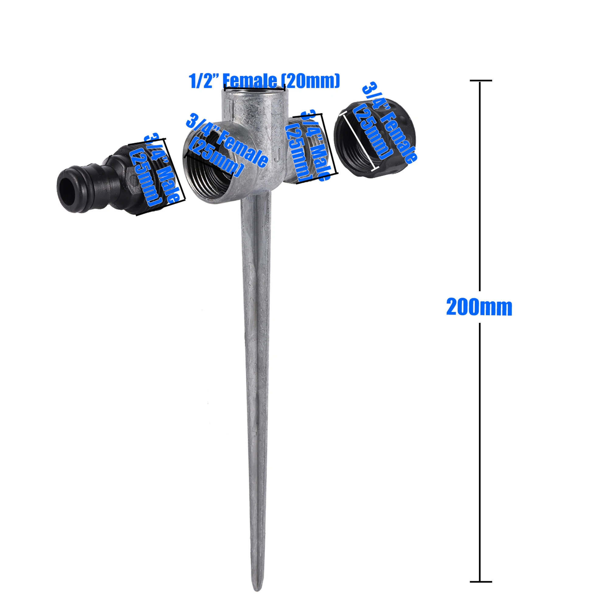 Разбрызгиватель воды Adhere To Fly 1/2 дюйма
Разбрызгиватель воды Adhere To Fly 1/2 дюйма