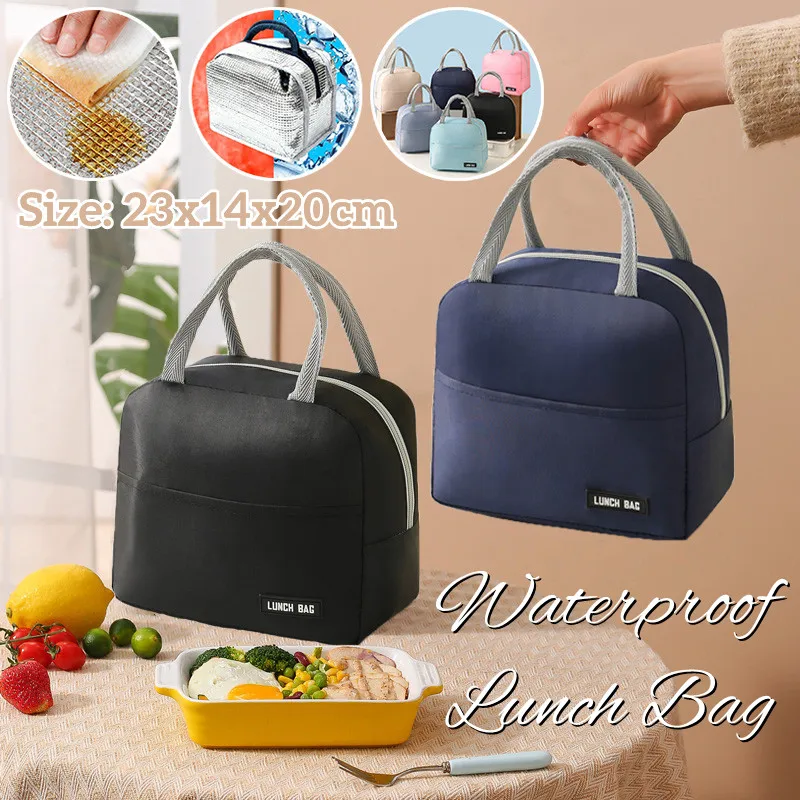 2023 Women Insulated Thermal Lunch Bags Work Child Portable Eco Handbag Ice Cooler Box Pack Organizer Food Lunchbox Picnic Tote
2023 Women Insulated Thermal Lunch Bags Work Child Portable Eco Handbag Ice Cooler Box Pack Organizer Food Lunchbox Picnic Tote