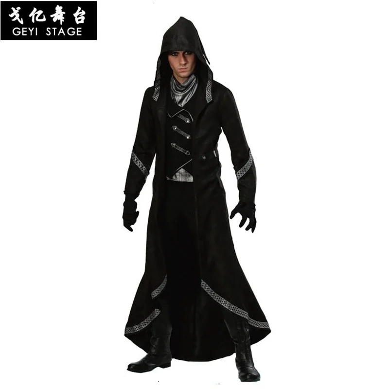 New Halloween for the witch man religious wizard missionary magical godfather pharaoh costume brown robe cosplay suit with cap
New Halloween for the witch man religious wizard missionary magical godfather pharaoh costume brown robe cosplay suit with cap