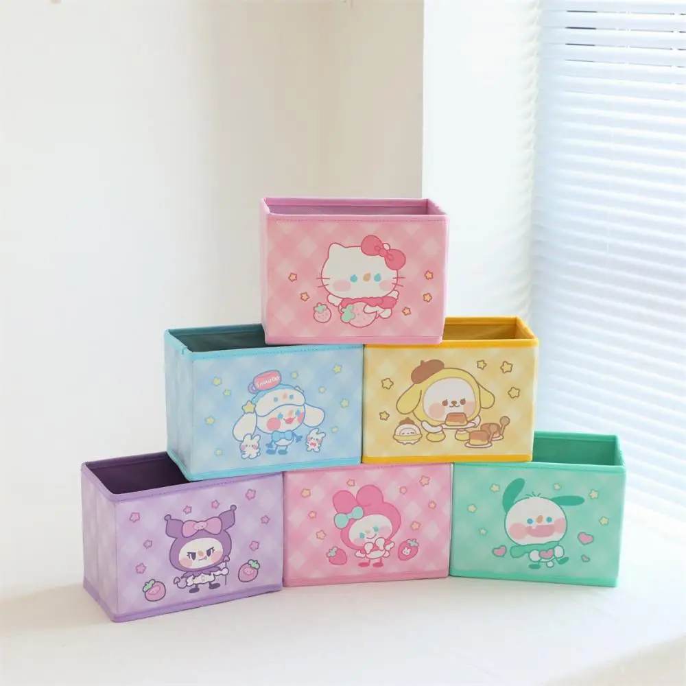 Sanrioed Kawaii Kuromi Desktop Foldable Storage Box Small Storage Box Cosmetics Accessories Organizing Small Boxes
Sanrioed Kawaii Kuromi Desktop Foldable Storage Box Small Storage Box Cosmetics Accessories Organizing Small Boxes