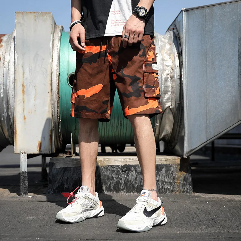 Summer Shorts Men's New Trend Camouflage Overalls Baggy Casual Outdoor Sports Nickel Pants Side Pocket Cotton Comfort
Summer Shorts Men's New Trend Camouflage Overalls Baggy Casual Outdoor Sports Nickel Pants Side Pocket Cotton Comfort