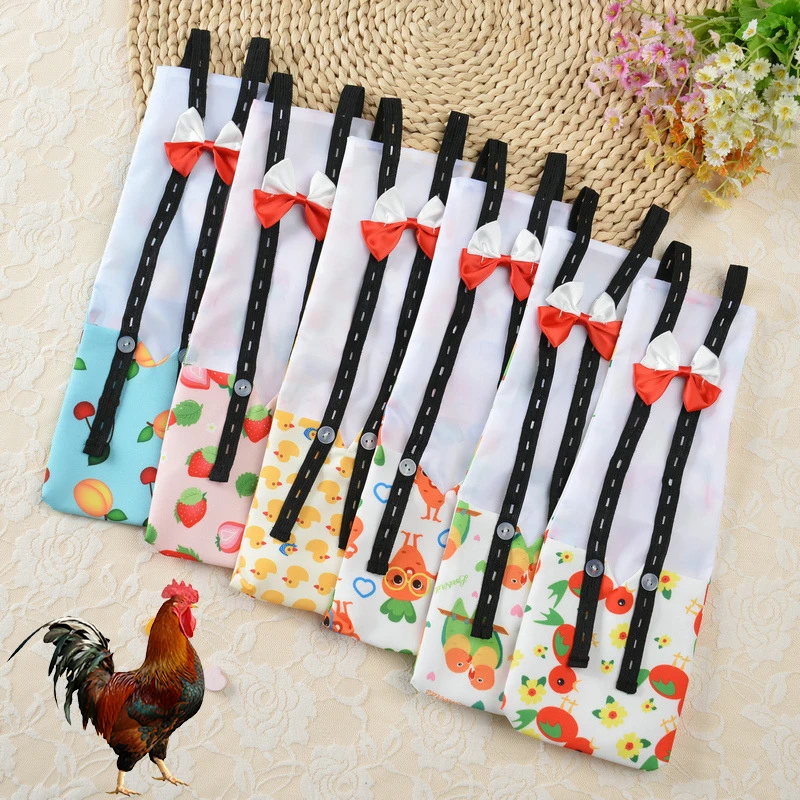 Pet Supplies Goose Duck Chicken Diapers Washable Nappy With Elastic Band Bowknot Design Cute Farm Pet Clothes Pet Product
Pet Supplies Goose Duck Chicken Diapers Washable Nappy With Elastic Band Bowknot Design Cute Farm Pet Clothes Pet Product