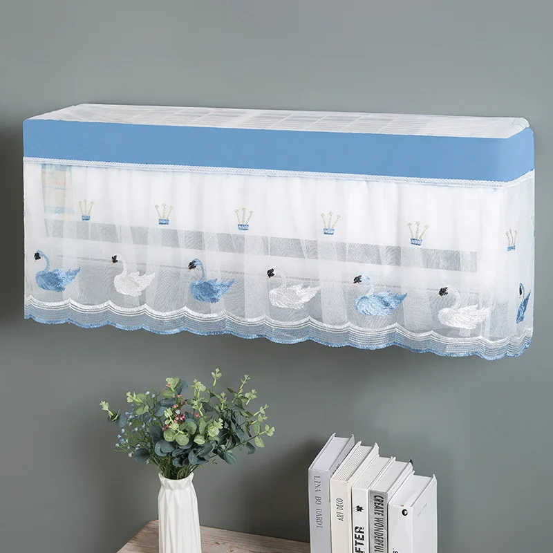 Lace Edge Air Conditioner Cover Washable Household Dust Cover Bedroom Hanging PEVA All-inclusive Air Conditioner Cover 1 Piece
Lace Edge Air Conditioner Cover Washable Household Dust Cover Bedroom Hanging PEVA All-inclusive Air Conditioner Cover 1 Piece