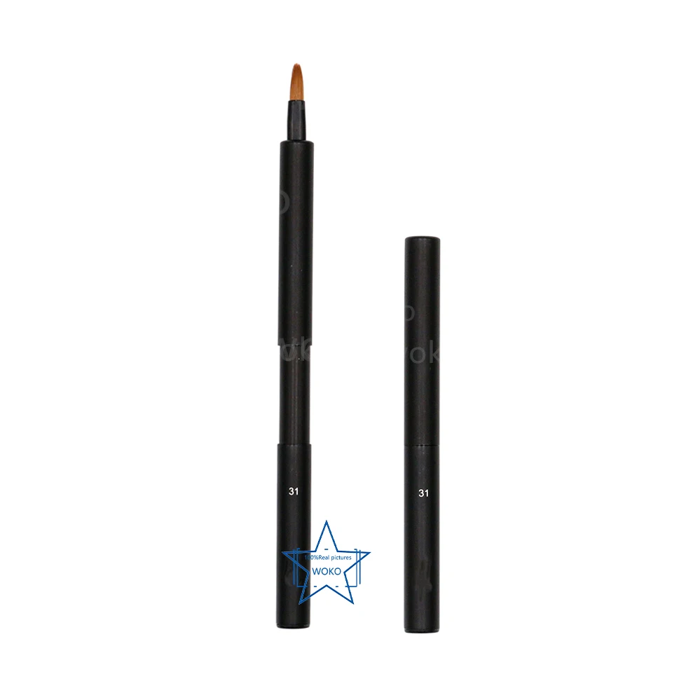 D31 Retractable Lipgloss Brush Portable Lip Pen Synthetic Hair Eyeliner Lip Makeup Tool Cepillo De Brillo De Labios
D31 Retractable Lipgloss Brush Portable Lip Pen Synthetic Hair Eyeliner Lip Makeup Tool Cepillo De Brillo De Labios