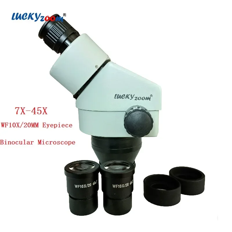 7X-45X Binocular Microscope Head Professional Continuous Zoom Stereo Microscopio WF10X Eyepiece Complete Optional Accessories
7X-45X Binocular Microscope Head Professional Continuous Zoom Stereo Microscopio WF10X Eyepiece Complete Optional Accessories