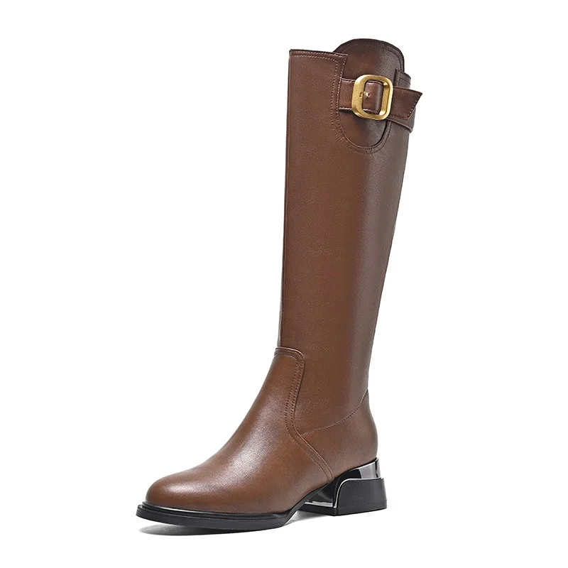 2022 new autumn winter boots chunky heel knight boots women's high tube thinner-looked buckle high heels long riding boots woman
2022 new autumn winter boots chunky heel knight boots women's high tube thinner-looked buckle high heels long riding boots woman