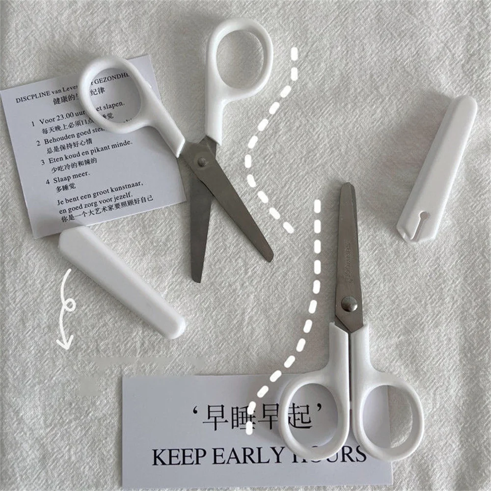 Mini Scissor INS Portable Transparent Handle Stationery Scissors Home Soft Decor Journal Cutting Tools Office Supplies
Mini Scissor INS Portable Transparent Handle Stationery Scissors Home Soft Decor Journal Cutting Tools Office Supplies