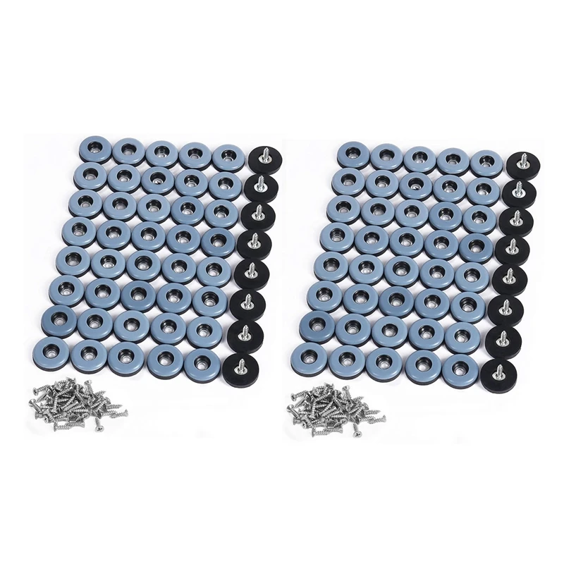 96Pcs Furniture Gliders PTFE Easy Moving Sliders with Screw Floor Protector for Tiled Hardwood Floors(25mm Round)
96Pcs Furniture Gliders PTFE Easy Moving Sliders with Screw Floor Protector for Tiled Hardwood Floors(25mm Round)