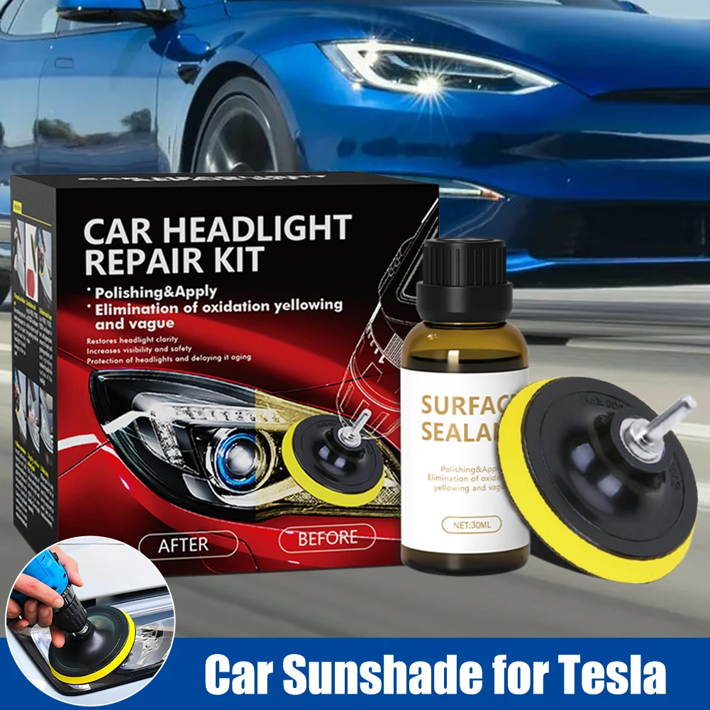 30ml Auto Car Lamp Renovation Oxidation Liquid Kit Automobile Headlight Headlamp Polish Restoration Kit Long Lasting Protection
30ml Auto Car Lamp Renovation Oxidation Liquid Kit Automobile Headlight Headlamp Polish Restoration Kit Long Lasting Protection