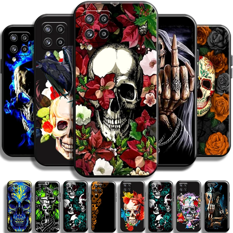 Death Skull Flower For Samsung Galaxy M32 M32 5G Phone Case Cover Cases Black Shell Soft Funda Carcasa Coque
Death Skull Flower For Samsung Galaxy M32 M32 5G Phone Case Cover Cases Black Shell Soft Funda Carcasa Coque