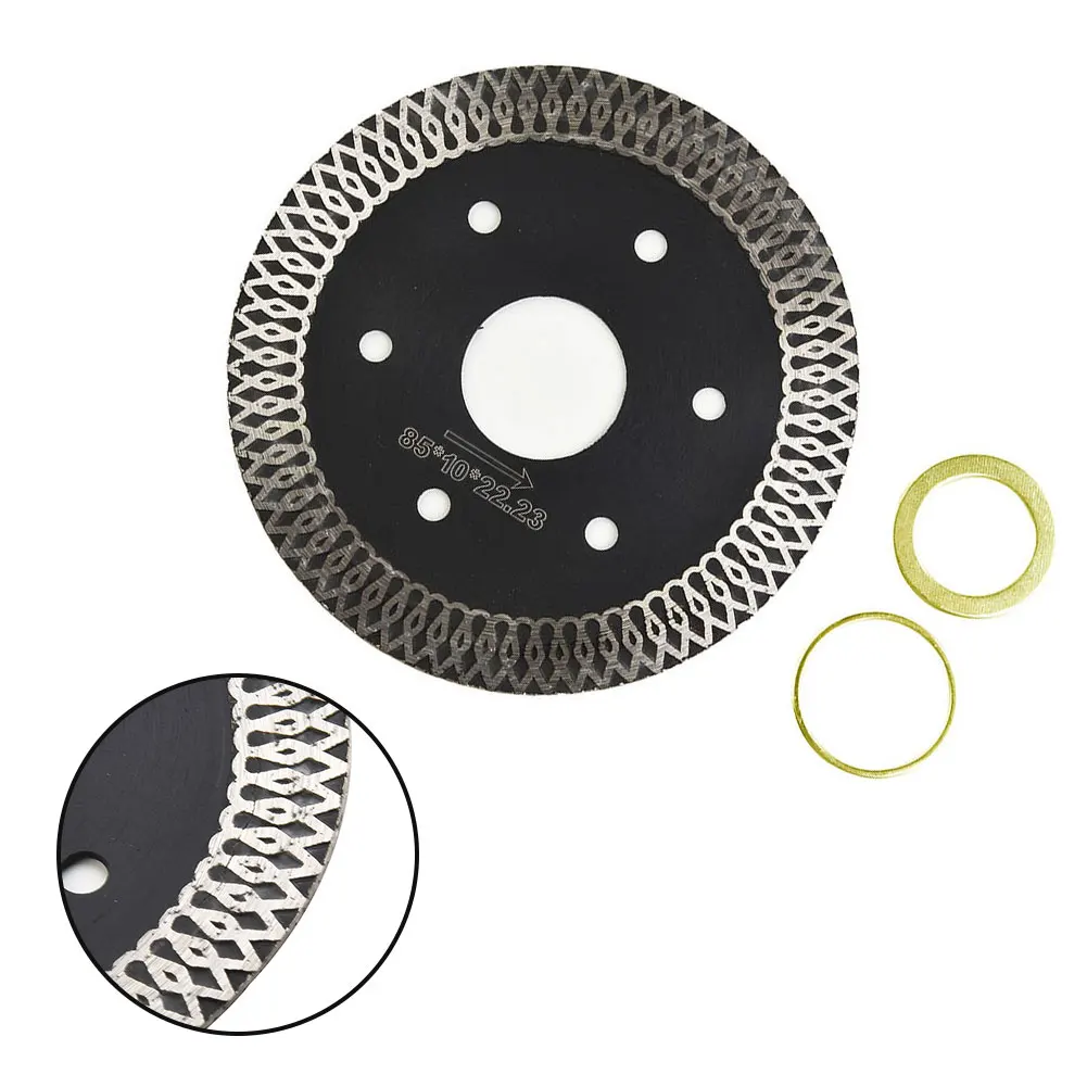 1 Pc Diamond Saw Blade 85mm 3.4in 22.23mm Ultra-thin Cutting Disc Oscillating Tool Accessories Ramic Granite Sawblade
1 Pc Diamond Saw Blade 85mm 3.4in 22.23mm Ultra-thin Cutting Disc Oscillating Tool Accessories Ramic Granite Sawblade