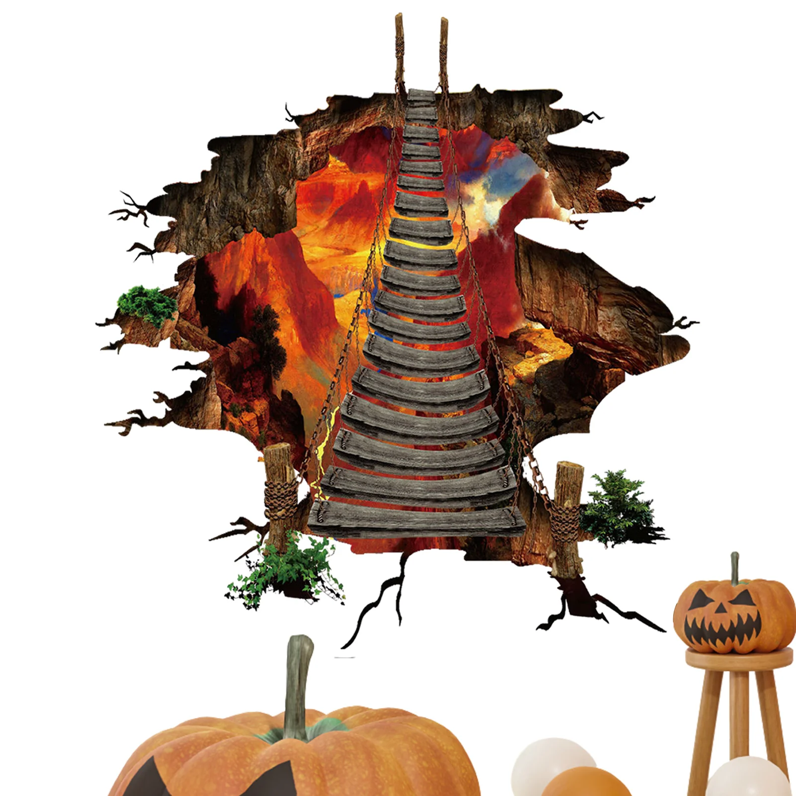 Halloween Floor Decals Removable Stickers For Walls 3D Floor Stickers Peel And Stick Reusable And Removable Mural Decals Home
Halloween Floor Decals Removable Stickers For Walls 3D Floor Stickers Peel And Stick Reusable And Removable Mural Decals Home