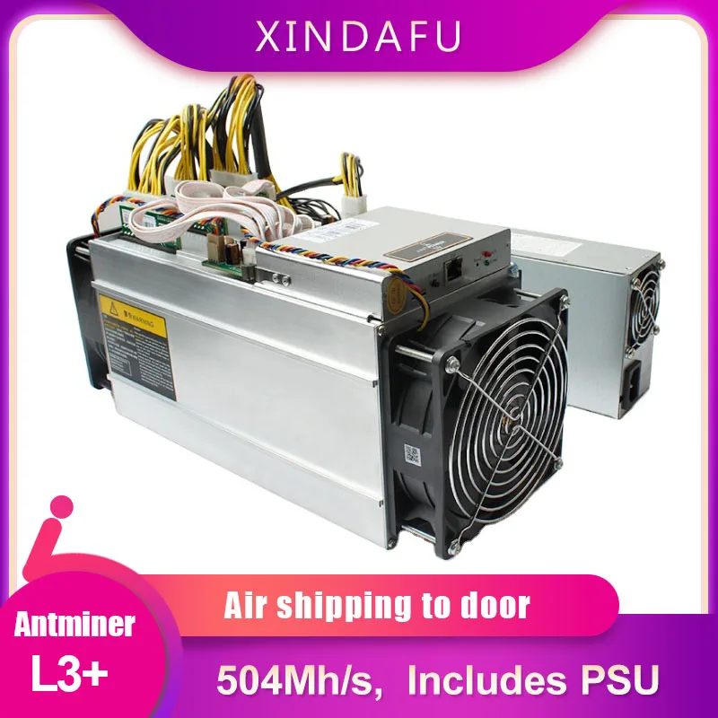 Fast Delivery Asic Miner Used Bitmain Antminer L3+ 504MH with PSU Free Litecoin Mining LTC L3 Plus Antminer L3 Hashboarc
Fast Delivery Asic Miner Used Bitmain Antminer L3+ 504MH with PSU Free Litecoin Mining LTC L3 Plus Antminer L3 Hashboarc
