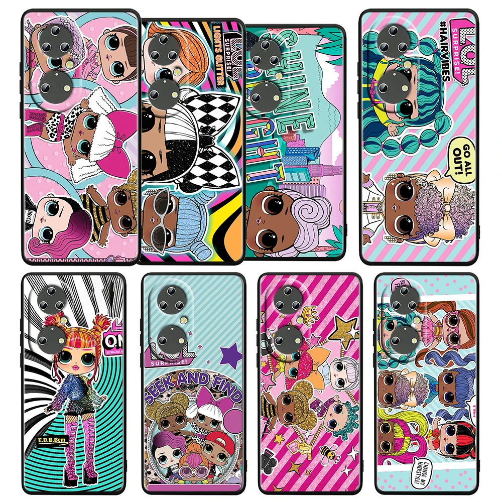 L.O.L. SURPRISE Cute Doll For Huawei P50 P20 P30 P40 5G P10 Pro Lite E Plus P9 Lite Mini Silicone Soft TPU Black Phone Case Capa
L.O.L. SURPRISE Cute Doll For Huawei P50 P20 P30 P40 5G P10 Pro Lite E Plus P9 Lite Mini Silicone Soft TPU Black Phone Case Capa
