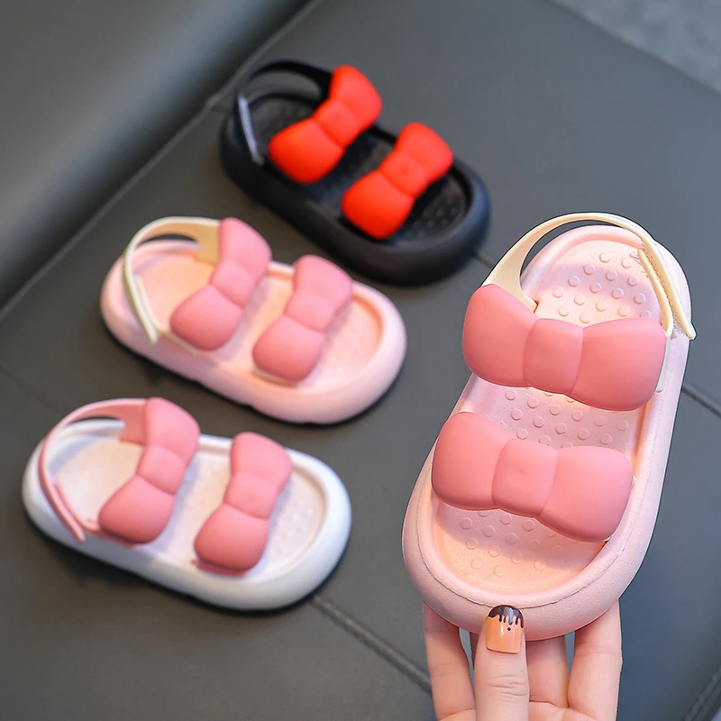 Girls Sandals Double Bow Open-toe Kids Fashion Hook & Loop Children Casual Shoes Breatheable Flats Non-slip Cute Baby Princess
Girls Sandals Double Bow Open-toe Kids Fashion Hook & Loop Children Casual Shoes Breatheable Flats Non-slip Cute Baby Princess