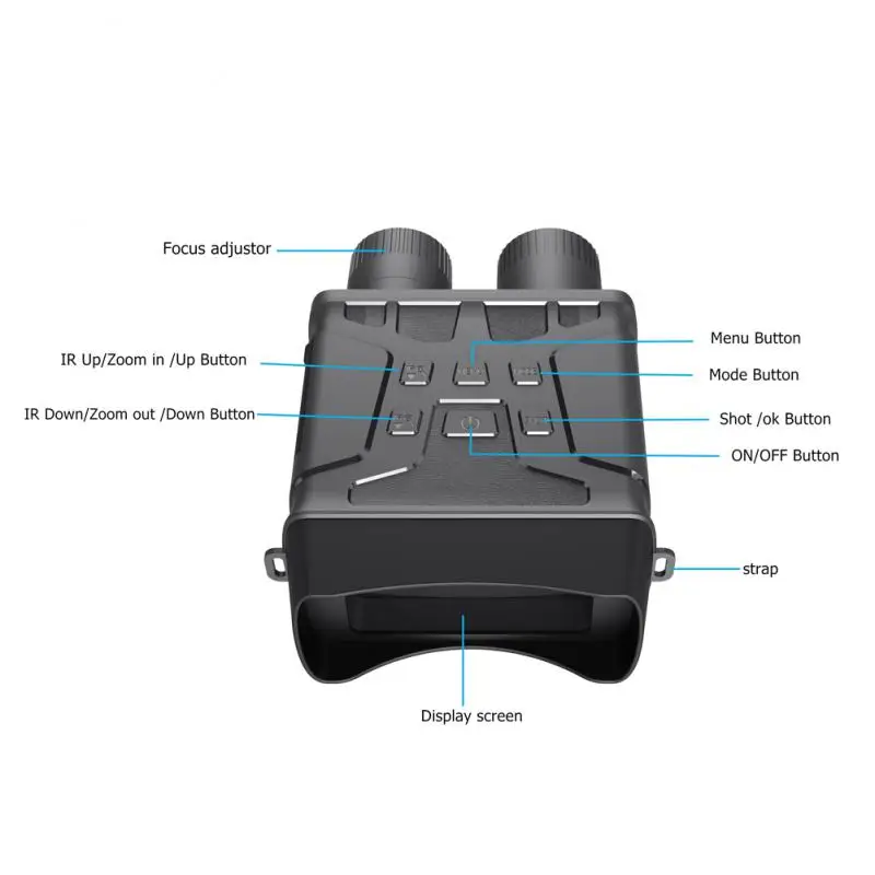 Type-c 1080p Night Vision Binoculars Outdoor Monocular Night Vision Device Night-vision 5x Digital Zoom For Camping Surveillance
Type-c 1080p Night Vision Binoculars Outdoor Monocular Night Vision Device Night-vision 5x Digital Zoom For Camping Surveillance