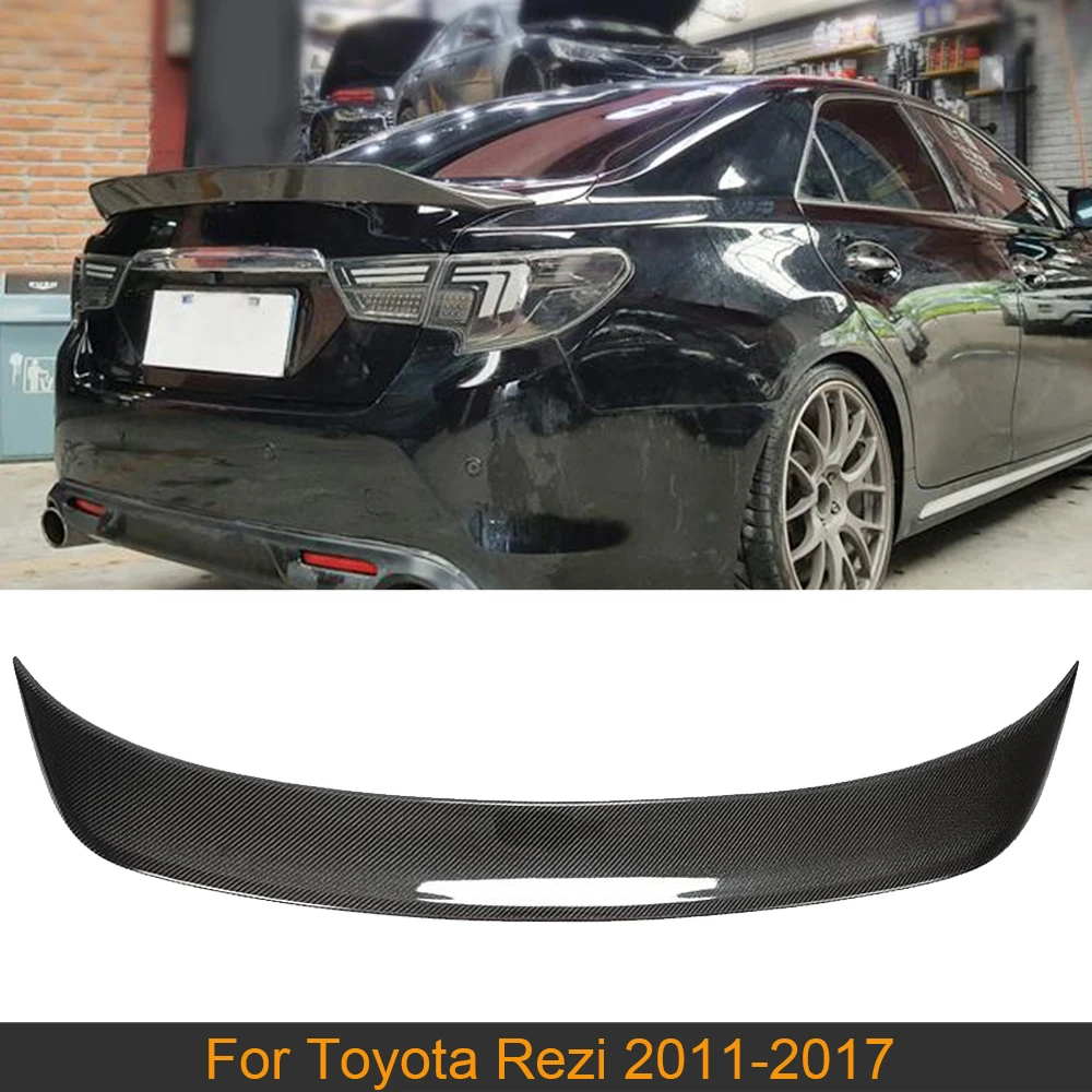 For Rezi Rear Trunk Wing Spoiler For Toyota Rezi 2011 - 2017 Car Rear Trunk Boot Lip Wing Spoiler Carbon Fiber
For Rezi Rear Trunk Wing Spoiler For Toyota Rezi 2011 - 2017 Car Rear Trunk Boot Lip Wing Spoiler Carbon Fiber