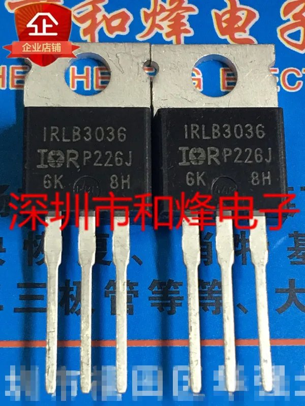 5PCS-10PCS IRLB3036 TO-220 60V 270A New And Original On Stock 
5PCS-10PCS IRLB3036 TO-220 60V 270A New And Original On Stock