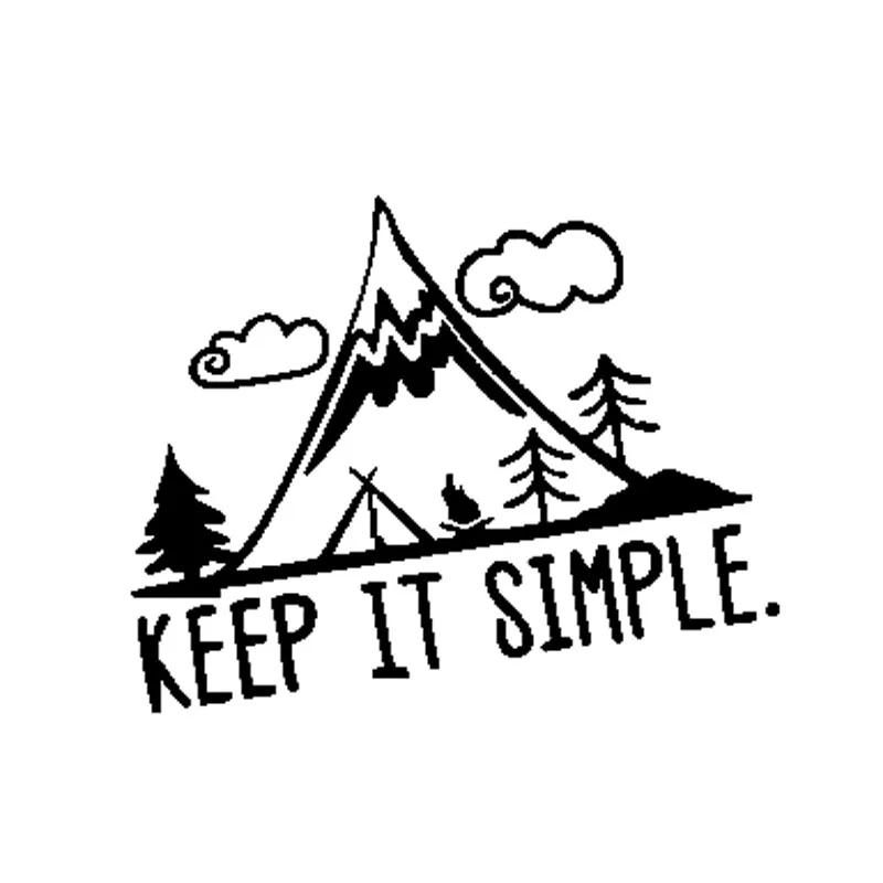 JP interesting mountain camping keep simple and vivid window car sticker, car exterior accessories Vinyl Sticker 14cm-10.65cm
JP interesting mountain camping keep simple and vivid window car sticker, car exterior accessories Vinyl Sticker 14cm-10.65cm