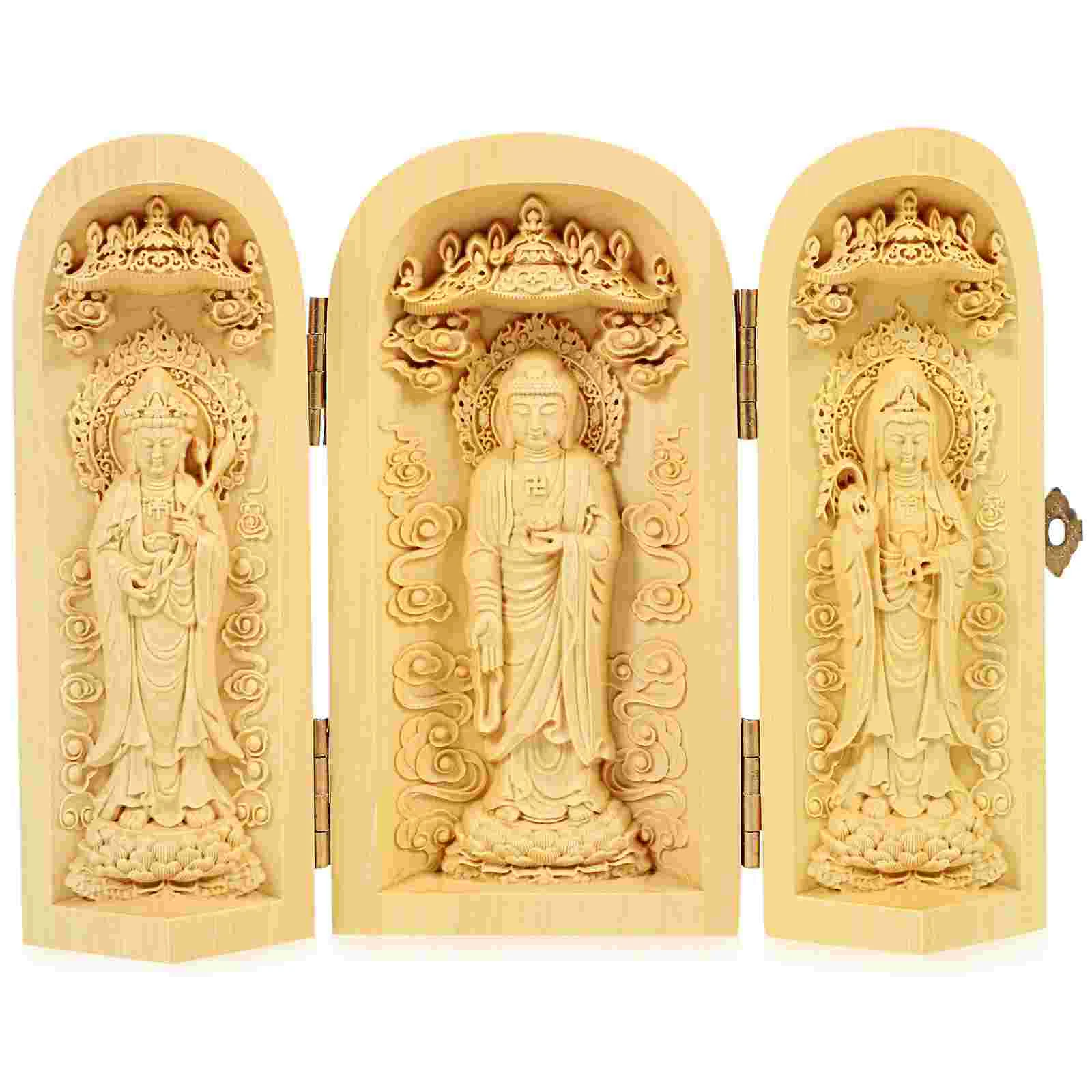Statue Zen Figurine Wood Statues Wooden Ornament Decor Sitting Sculpture Decorative Praying Figurines Mini Asian Meditating Home
Statue Zen Figurine Wood Statues Wooden Ornament Decor Sitting Sculpture Decorative Praying Figurines Mini Asian Meditating Home