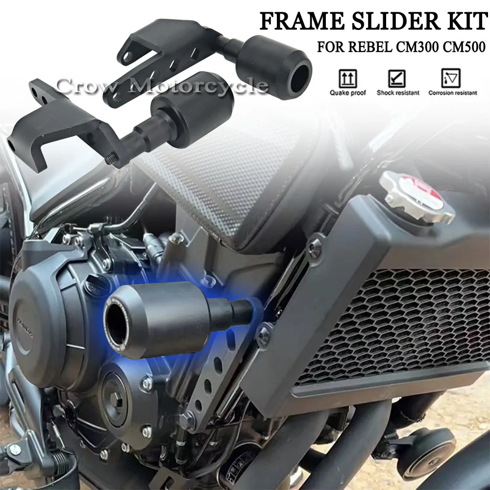 Новинка для Honda REBEL CM 300 500 CM300 CM500 защита двигателя мотоцикла Противоударная клейкая рамка Комплект слайдеров набор защитных падающих накладок
Новинка для Honda REBEL CM 300 500 CM300 CM500 защита двигателя мотоцикла Противоударная клейкая рамка Комплект слайдеров набор защитных падающих накладок