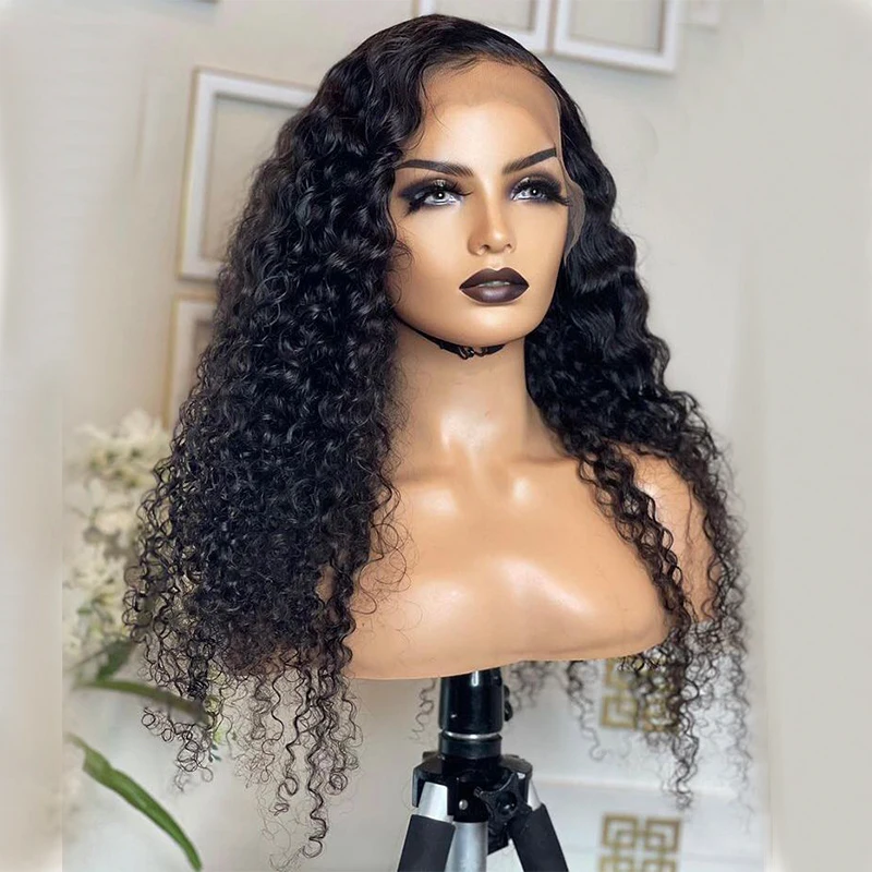 Deep Part 26 inch Kinky Curly Synthetic Lace Front Wig For Woman Babyhair Prepluck Glueless Heat Resistant Fiber 180 Density Wig
Deep Part 26 inch Kinky Curly Synthetic Lace Front Wig For Woman Babyhair Prepluck Glueless Heat Resistant Fiber 180 Density Wig