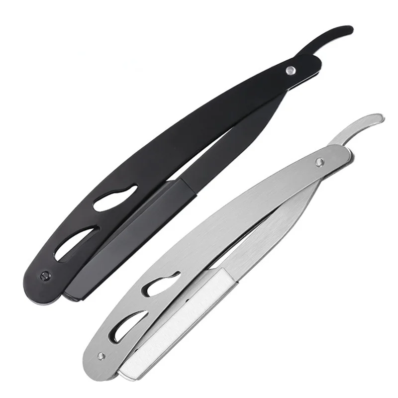 2 Colors Professional Manual Shaver Straight Edge Stainless Steel Sharp Barber Razor Shaving Beard Cutter with Blade Shaving
2 Colors Professional Manual Shaver Straight Edge Stainless Steel Sharp Barber Razor Shaving Beard Cutter with Blade Shaving