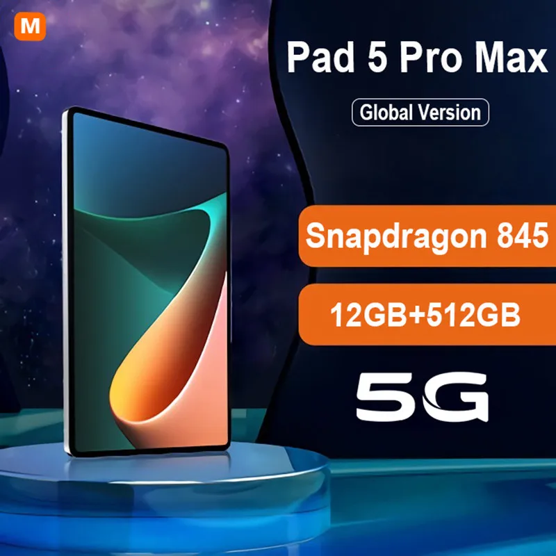2022 World Premiere Tablet Pad 5 Pro Max Snapdragon 845 12GB+512GB 10 Inch LCD Screen Windows Android Tablet Pc 5G WiFi mi pad
2022 World Premiere Tablet Pad 5 Pro Max Snapdragon 845 12GB+512GB 10 Inch LCD Screen Windows Android Tablet Pc 5G WiFi mi pad