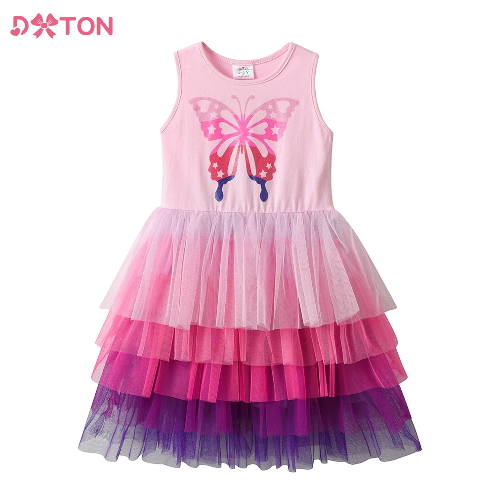 DXTON Girls Princess Tutu Dresses Kids Summer Sleeveless Patchwork Butterfly Dress Girls Layered Tulle Vestidos for 3-12 Yrs
DXTON Girls Princess Tutu Dresses Kids Summer Sleeveless Patchwork Butterfly Dress Girls Layered Tulle Vestidos for 3-12 Yrs