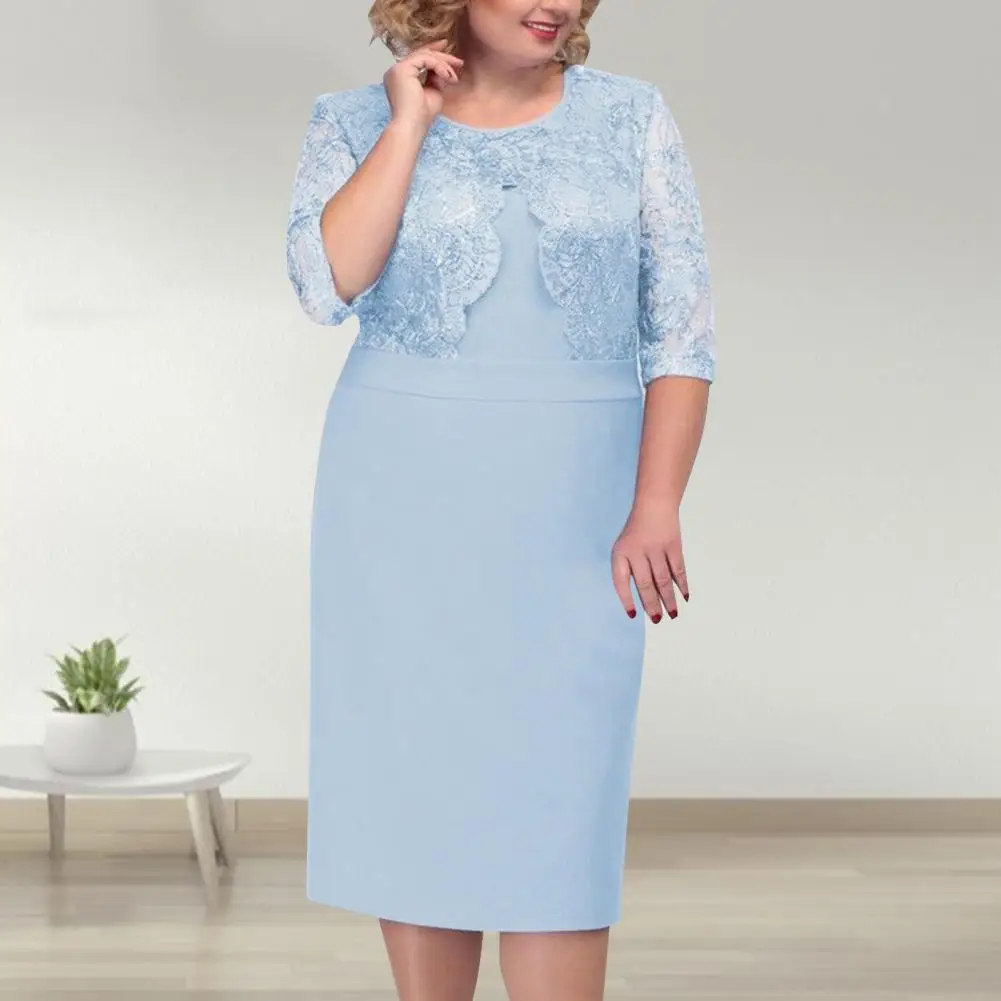 Midi Dress Soft Fabric Plus Size Hidden Zipper Prom Dress Mother Dress
Midi Dress Soft Fabric Plus Size Hidden Zipper Prom Dress Mother Dress