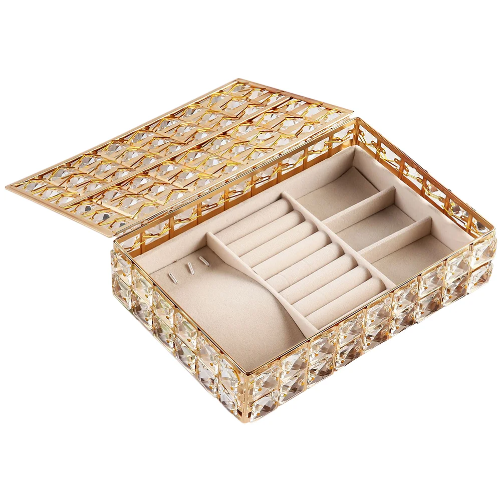 Box Jewelry Ring Case Organizer Holder Storage Display Keepsake Trinket Crystal Earring Wedding Travel Container Necklace
Box Jewelry Ring Case Organizer Holder Storage Display Keepsake Trinket Crystal Earring Wedding Travel Container Necklace
