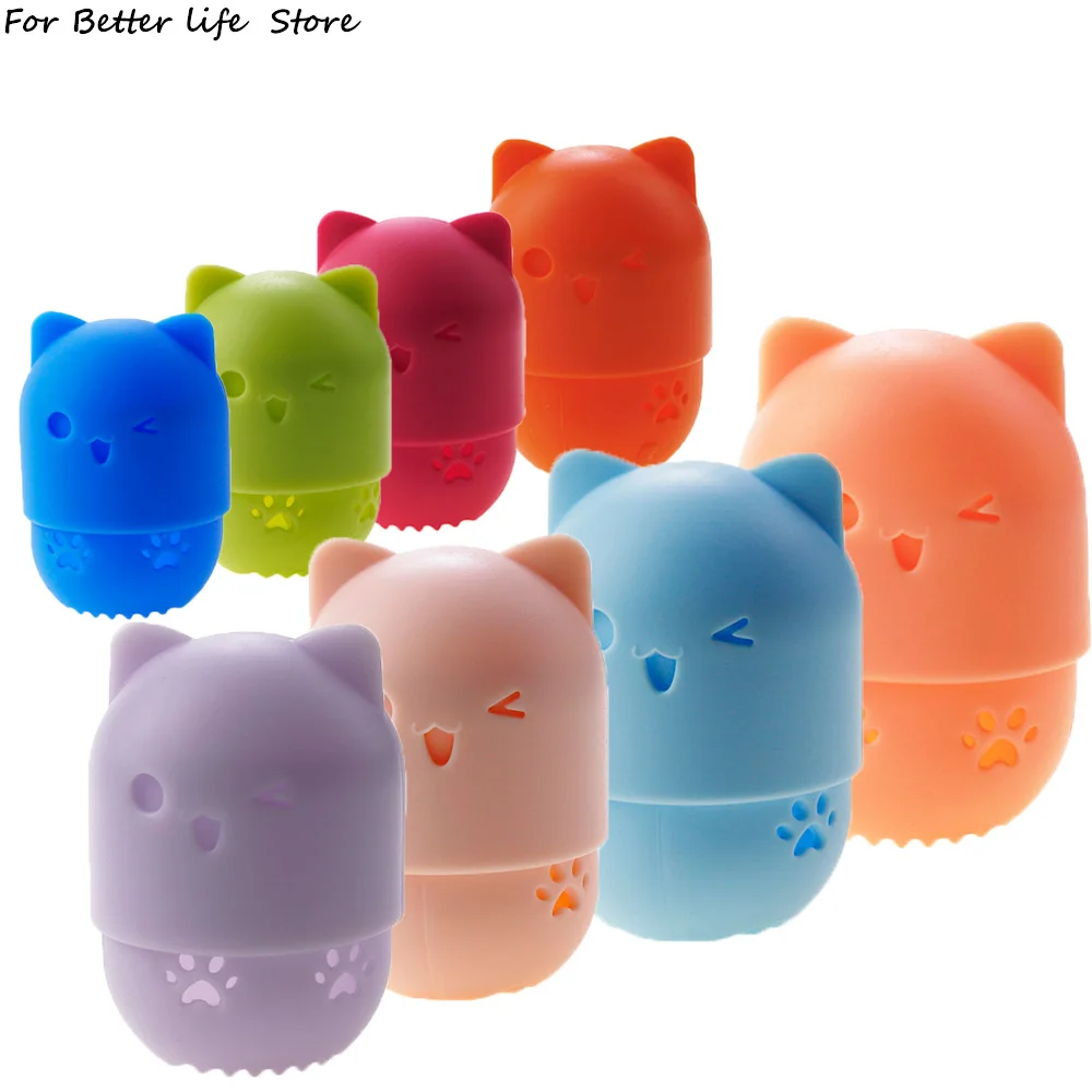 1 шт., силиконовая косметическая губка 
1 шт., силиконовая косметическая губка