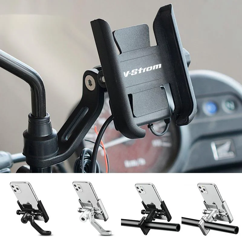 For SUZUKI VSTROM DL 250 650 1000 V-Strom 650/XT 1000/XT Motorcycle Accessories handlebar Mobile Phone Holder GPS stand bracket
For SUZUKI VSTROM DL 250 650 1000 V-Strom 650/XT 1000/XT Motorcycle Accessories handlebar Mobile Phone Holder GPS stand bracket