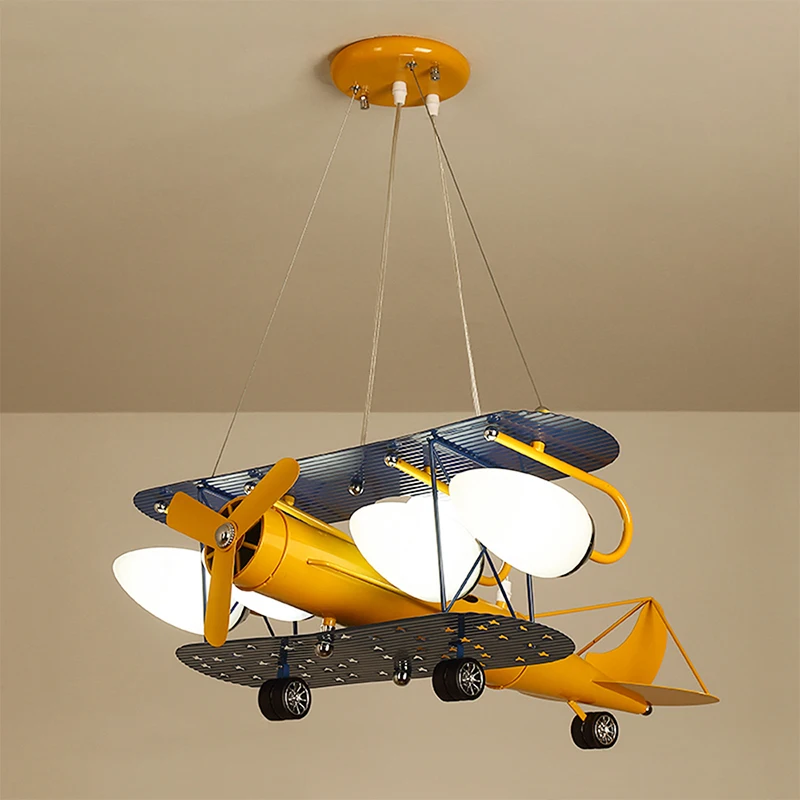 Children's Room Creative Led Iron Airplane Pendant Lights Modern Simple Living Room Bedroom Hanging Lamps Decorative Lighting
Children's Room Creative Led Iron Airplane Pendant Lights Modern Simple Living Room Bedroom Hanging Lamps Decorative Lighting