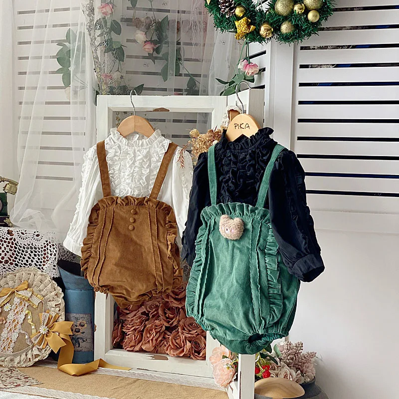 Испанская эксклюзивная Одежда для девочек и мальчиков, комбинезон для младенцев, бархатные штаны на подтяжках для маленьких девочек, наряд ...
Испанская эксклюзивная Одежда для девочек и мальчиков, комбинезон для младенцев, бархатные штаны на подтяжках для маленьких девочек, наряд ...